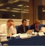 Български представител на официалното откриване на Европейската експертна група за електронно правоприлагане, predstavitel