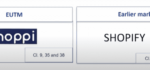 търговски марки „Shopify“ и „Shoppi“